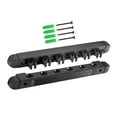 thumbnail image 1 of 6 Pool Billiard Pool Cue Rack Montado en Soporte de almacenamiento Varillas Organizador Cue Clips Holder para sala de juegos, Sunnimix Soporte para taco de billar, 1 of 8