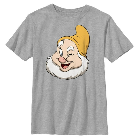 Boys Snow White and the Seven Dwarfs Happy's Face T Shirt