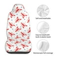 thumbnail image 5 of Sikiie Lobsters And Sea Stars Car Seat Protector 2 Pack Car Seat Cushion Mat, Car Seat Covers for SUV, Truck, Van, 5 of 7