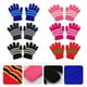 thumbnail image 2 of GOOHOCHY 6 pares de guantes de invierno para niños Guantes de punto cálidos neutros Guantes de dedos completos, 2 of 7