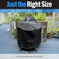 thumbnail image 3 of SnS Grills Slow ‘n Sear Kettle Grill Cover - Outdoor Charcoal BBQ Kettle Accessories, Fits  and Charbroil, Perfect for Smokey Mountain, Barbecue Smoker, and Round Table Burners, 3 of 6
