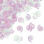 Creative Converting 336391 Iridescent Party Swirl Confetti