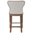 thumbnail image 3 of NPD Furniture Dorsey 26" Fabric Counter Stool in Beige/Cardiff Cream, 3 of 12