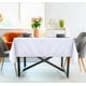 thumbnail image 5 of Mantel cuadrado Utopia Kitchen, 60 x 60 cm, poliéster blanco, paquete de 2, 5 of 9