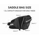thumbnail image 4 of Bolsa de Sillin ROCKBROS C29 para Bicicleta 1.5L con Soporte Rigido y Reflectantes, 4 of 5
