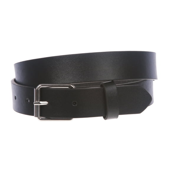 Kids 1" Snap On Plain Leather Belt