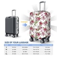 thumbnail image 6 of Balery Luggage Cover Lilies Flowers Print Suitcase Covers for Luggage Elastic Washable Suitcase Protector Fits 18-32 Inch Luggage-Large, 6 of 9