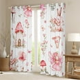 thumbnail image 2 of jejeloiu Fairy Tale Elf Blackout Curtains,Cartoon Mushroom House Curtains Pack of 2 (38x45 Each),Dreamy Fairy Tale Theme Window Curtains For Kids,Luxury Bedroom Decor, 2 of 6