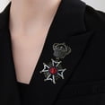 thumbnail image 4 of URTERYSER Antique Enthusiast Badge Historical Value Collectible Emblems Badge Metal Pin for Clothes Decoration Color 3, 4 of 9