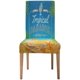 thumbnail image 2 of ABPHQTO Verano vacaciones palmera estrella de mar estiramiento silla cubierta protectora asiento funda para comedor Hotel boda fiesta conjunto de 4, 2 of 4
