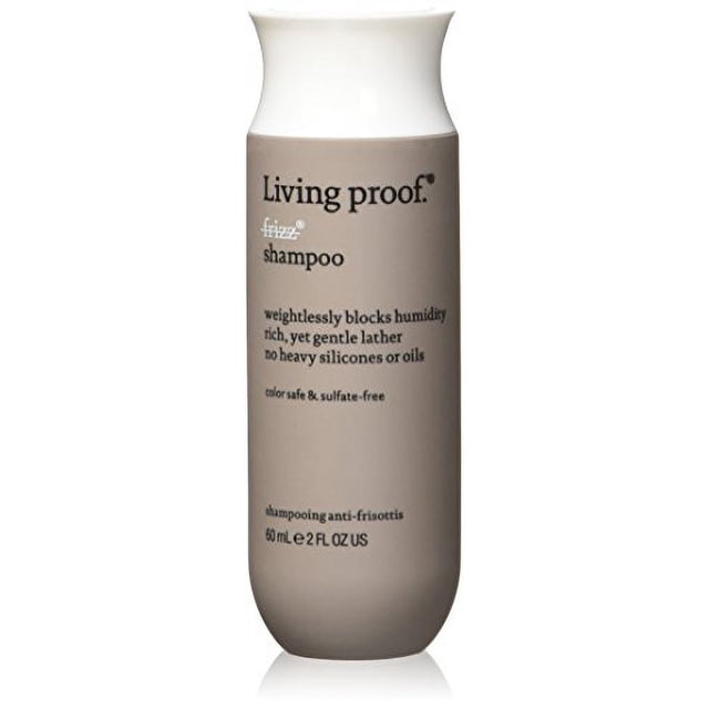 Champú Sin Frizz Living Proof, Viaje, 2 Onzas