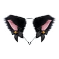 thumbnail image 1 of Up to 65% Off Cat Ears Headband Cosplay Party Hairpin Necklace Rings Earring Jewelry on Clearance, 1 of 1