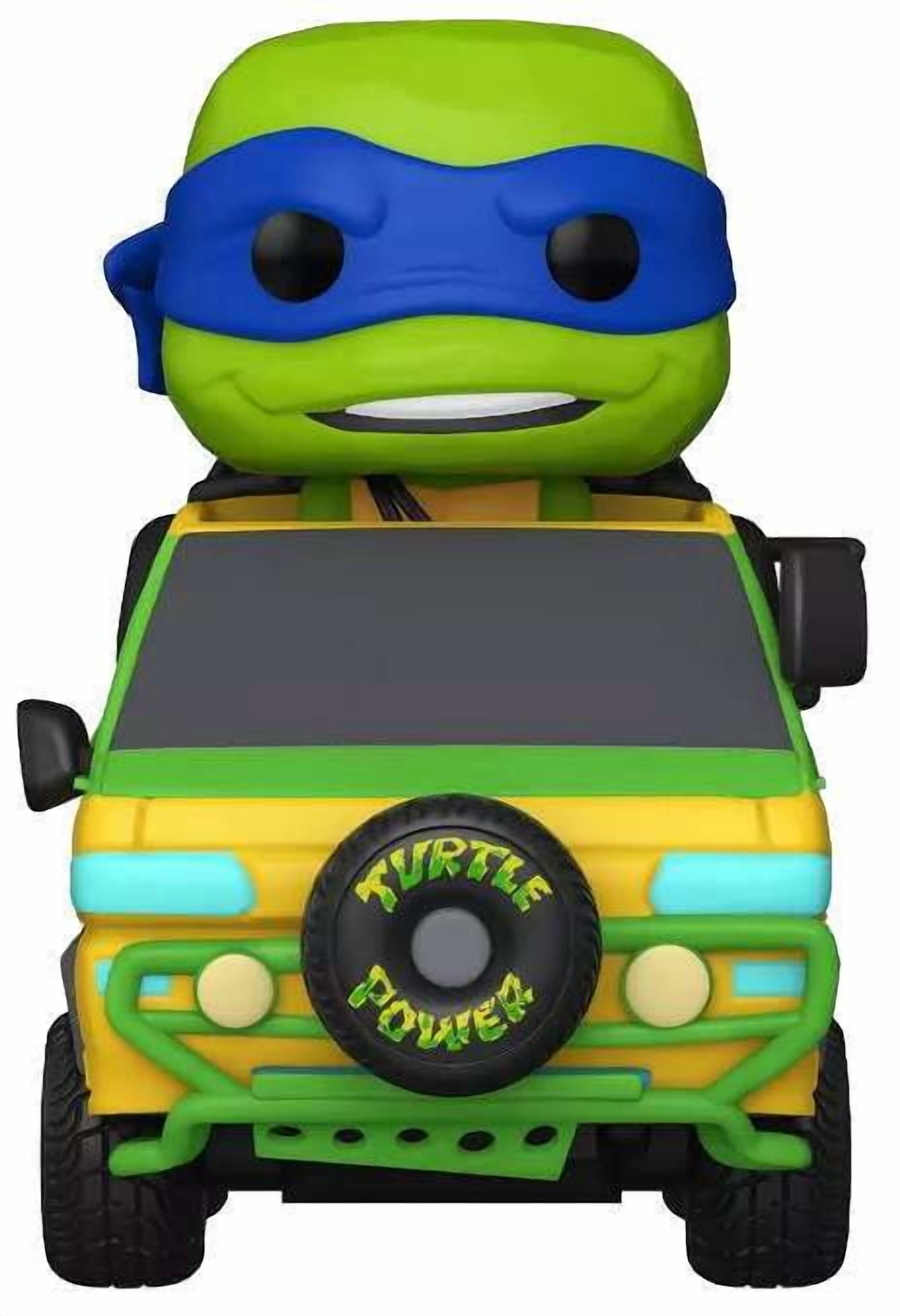 Funko POP! Rides: TMNT Leonardo in Turtle Van 'Mayhem' Vinyl