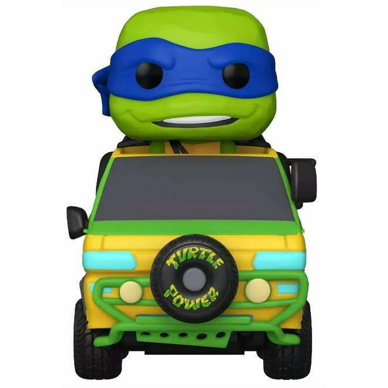 Funko POP! Rides: TMNT Leonardo in Turtle Van 'Mayhem' Vinyl