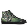 thumbnail image 2 of Irish Celtic Cross St Patricks Day High Top Canvas Shoes Sneakers Black Size 11.5, 2 of 7