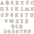 thumbnail image 1 of Shisuyan 204 Pcs Wooden Letters Wooden Numbers Alphabet Numbers Craft Letters Alphabet Learning Toys For Diy Decor, 1 of 8