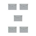 thumbnail image 2 of VONKY Durable Felt Folder Organizer For Artists And Crafters Clutter-free Organized File Document Bag light grey 5Set, 2 of 6