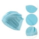 thumbnail image 3 of Gorro de natación elástico único para adultos 5.91"x9.25" azul claro, 3 of 6