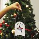 thumbnail image 4 of Fiudx Ofertas Flash Del Día Nuevo Trineo De Navidad, Colgante Decorativo Para Coche, Decoración De Árbol De Navidad, Colgante De Madera, Decoración Interior, 4 of 4