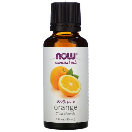 NOW Foods  Essential Oils  Orange  1 fl oz (30 ml) Pack of 4