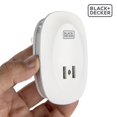 thumbnail image 4 of Luz nocturna BLACK+DECKER con 2 puertos de carga USB, 10 lm, paquete de 2, 4 of 7