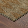 thumbnail image 3 of Addison Rugs Chantille Indoor/Outdoor Transitional Geometric Paprika Machine Washable Rectangle Rug, 5' x 7'6", 3 of 8