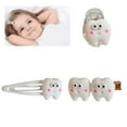 thumbnail image 5 of Cute Barrettes Clip Sweet Mini Harajuku Lady Hairpin Y2K Girls Tooth Hair Clip, 5 of 19