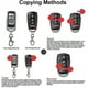 thumbnail image 4 of Pack Universal Garage Door Cloning Key Fob Remote Control 433mhz 4 Button Cloner For Garage Door Electric Gate Etc, 4 of 5