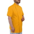 thumbnail image 3 of Men's Chef Coat Short Sleeve Chef Jacket, 3 of 5