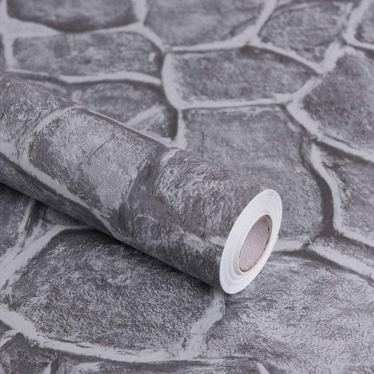 3D Stone Wallpaper Rock Self-Adhesive Contact Paper Peel and Stick Backsplash US 
