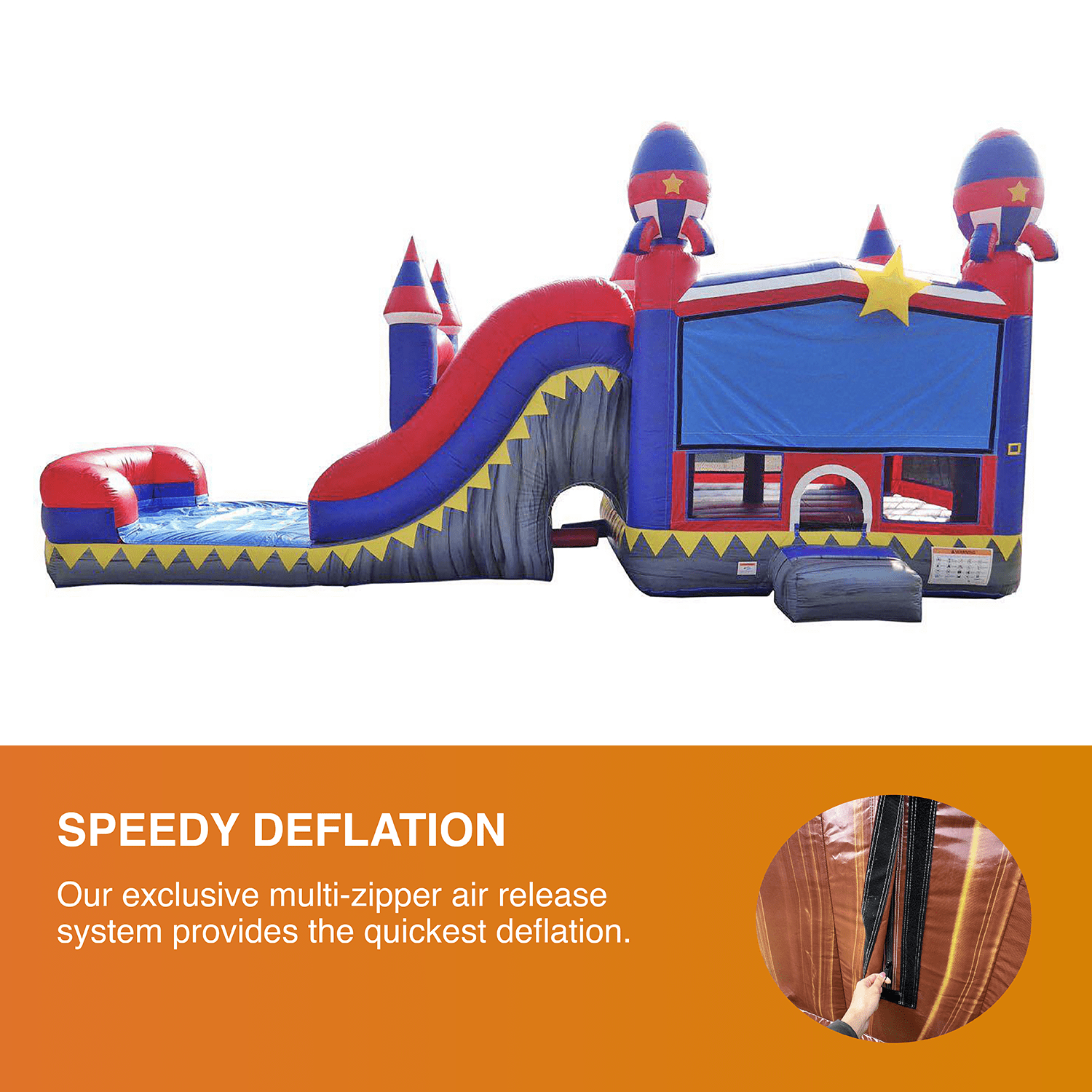 Big Water Slide Inflantteble 21FT Commercial Grade Inflatable Water