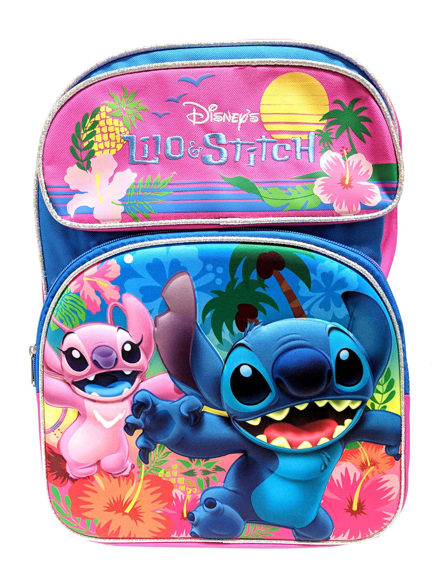 Lilo & Stitch Disney Lilo & Stitch 16" Deluxe Backpack 3D Molded