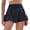 A-Black159, variant on SONXAHE Women's Ruffle Hem Athletic Skort High Elastic Waist Lightweight Sport Activewear