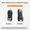 thumbnail image 2 of Car Key Fob Cover Case Protector Macan Taycan 911 - Unise 718 Porsche Key Cover: Fits Cayenne Panamera, 2 of 5