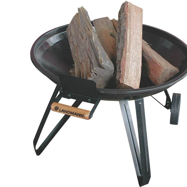 Landmann USA 28 Inch Heatwave Outdoor Wood Burning Fireplace with Cooking  Grate - Walmart.com