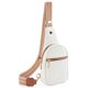 thumbnail image 1 of Bolso de Hombro Telena de Cuero Vegano Pequeño Beige, 1 of 7