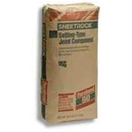 - Sheetrock 381630120 Setting-Type Ultralight Weight Joint Compound, 25 lb, Bag, White to Off-White, Solid, Powder