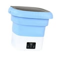 thumbnail image 2 of Portable Washing Machine Durable Deep Cleaning for Travel Apartment Camping Blue, 2 of 9