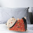 thumbnail image 1 of Almohada de cintura gato de la suerte Macarena Lavable, 1 of 8