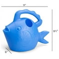 thumbnail image 3 of Root & Vessel 30809 Plastic Fish Watering Can, Bright Blue, 1.5-Gallon, 3 of 5