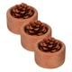 thumbnail image 1 of Difusor de aceites esenciales de madera (3 unidades), pequeño, pasivo, para aromaterapia, redondo, con veta de madera, portátil, para coche, hogar, oficina y baño., 1 of 8