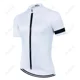 thumbnail image 2 of Maillots de ciclismo para hombre, ropa de ciclismo blanca, ropa para bicicleta de montaña, secado rápido, mangas cortas, ropa deportiva para bicicleta, pantalones con tirantes con almohadilla de gel 1, 2 of 4