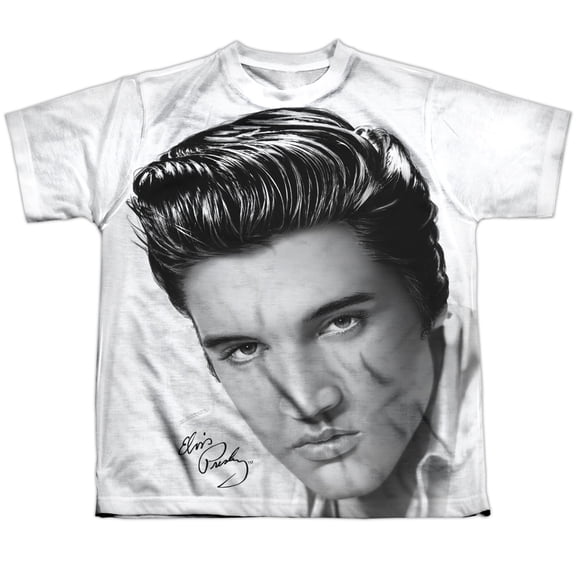 Elvis Presley Stare 2 Officially Licensed Sublimation Youth T Shirt