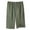 Army Green, variant on hotojiny Men's Capri Cargo Shorts Big and Tall Elastic Waist Below Knee 3/4 Shorts Casual Outdoor Hiking Capris Streetwear