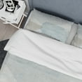 thumbnail image 4 of Designart 'Grey and White Collage II' Geometric Duvet Cover Set, 4 of 4