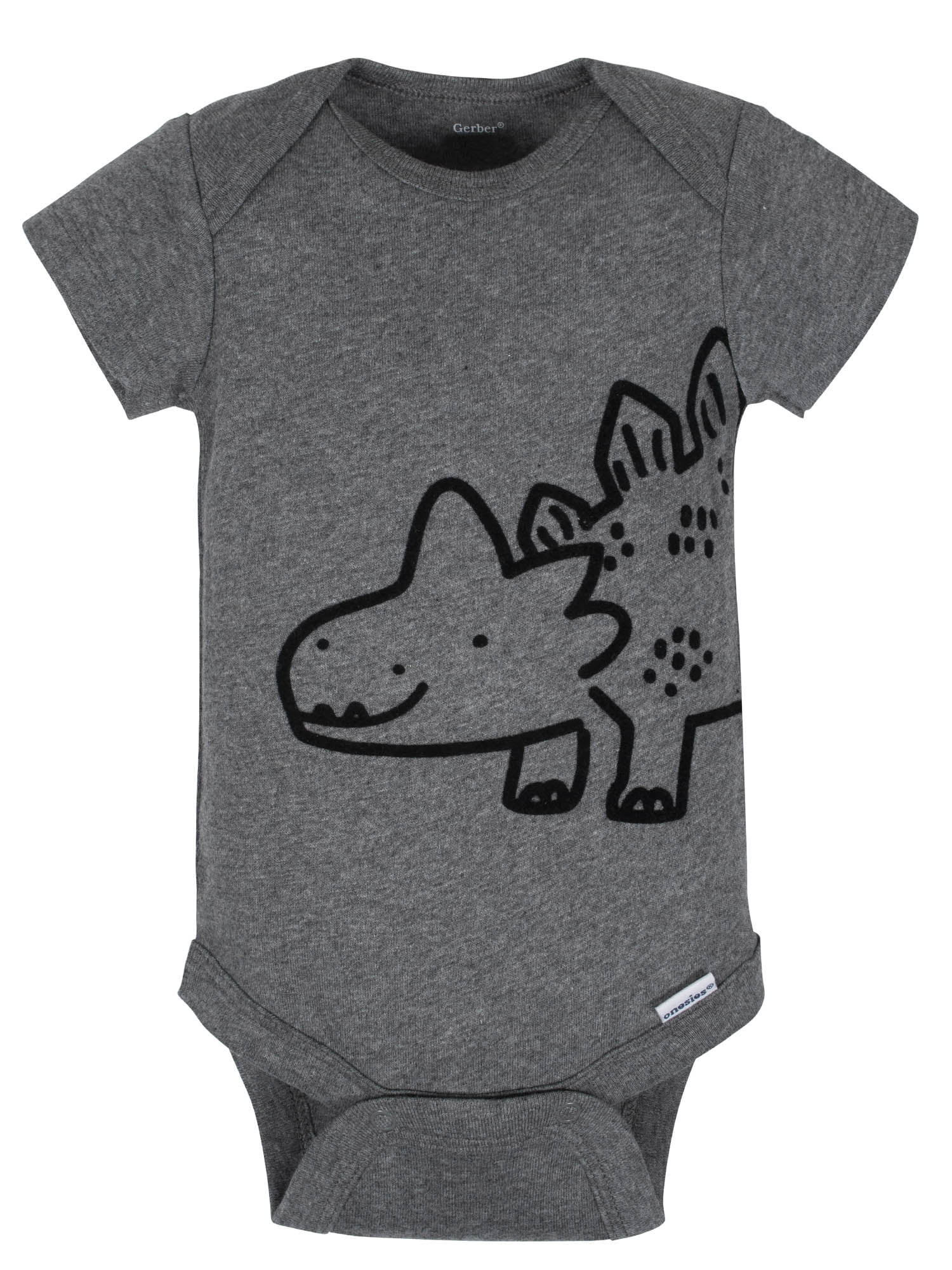 Gerber Organic Cotton Short Sleeve Onesies Bodysuits, 3pk (Baby Boy)