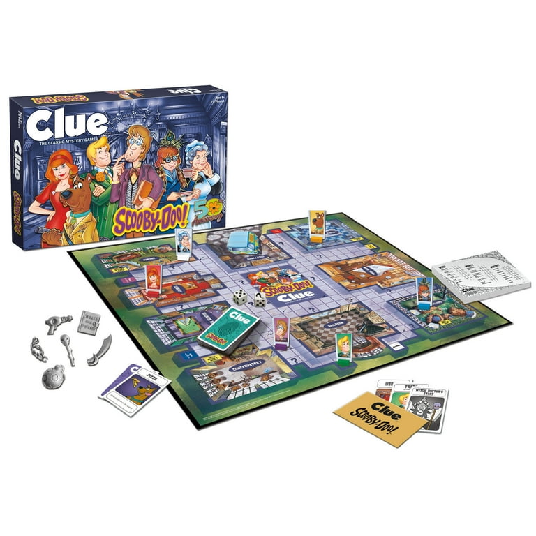 Clue® Board Game: Scooby-Doo Mystery Edition for Ages 8+ - Walmart.com