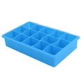 thumbnail image 4 of Bandejas de silicona para cubitos de hielo de primera calidad para bar en casa, cubitos de hielo fáciles de hacer, diseño azul, 4 of 8