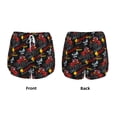 thumbnail image 3 of Balery Monster Truck Pantalones cortos deportivos para mujer con forro y dos bolsillos, elásticos, para entrenamiento, gimnasio, yoga-XX-Large, 3 of 7