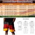 thumbnail image 3 of Wyzesi Mens Workout Shorts 5 Inch Inseam Male Print Germany Theme Number Casual Color Beach Pants Drawstring Elastic Waist Breathable Soft Short Daily Streetwear Tie Pocket Casual Shorts, 3 of 5